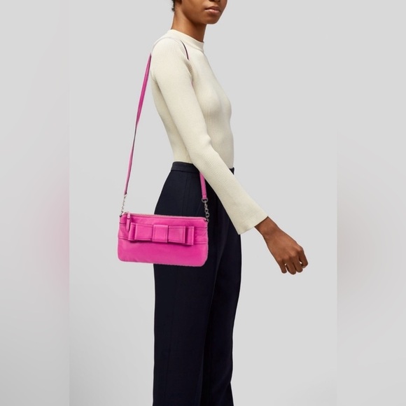 Kate Spade Pink Leather New York Crossbody Bag - Picture 1 of 8
